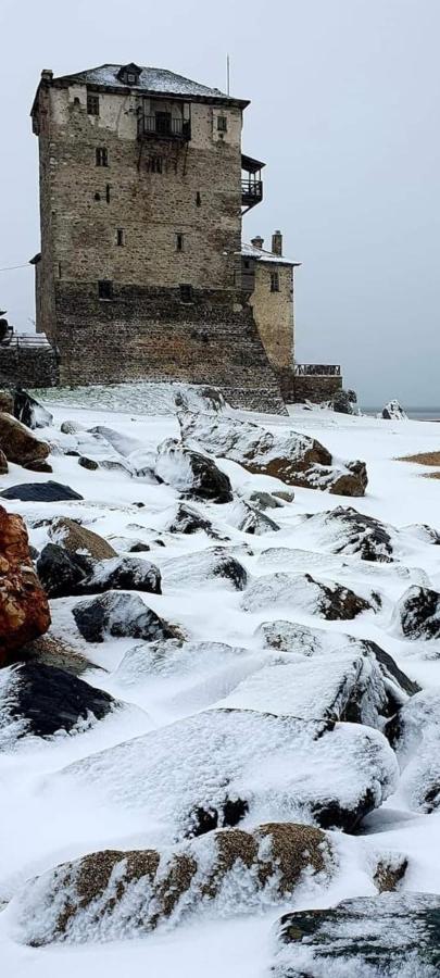Ξενώνας Φωτεινη Uranopoli Exteriér fotografie